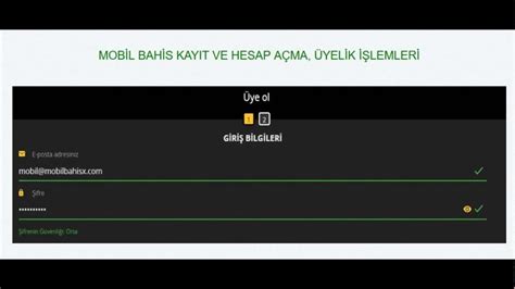 Vippark Hesap Açma ve Kayıt İşlemleri